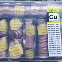 Ремонтні комплекти (шайби ущільнювальні) упаковані в пластикову коробку